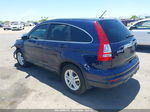 2010 Honda Cr-v Ex-l Blue vin: 5J6RE3H75AL041522