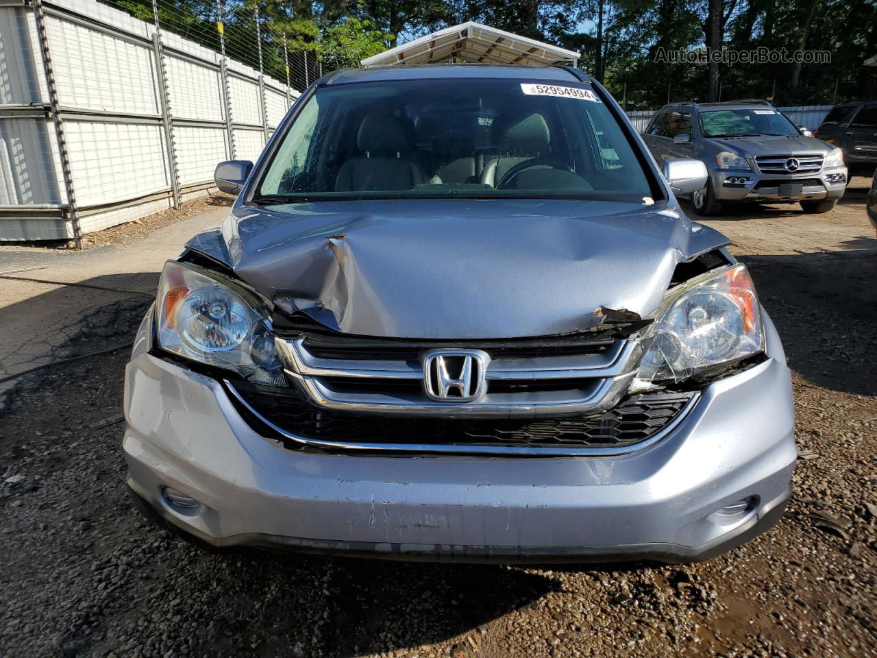 2010 Honda Cr-v Exl Blue vin: 5J6RE3H76AL042341