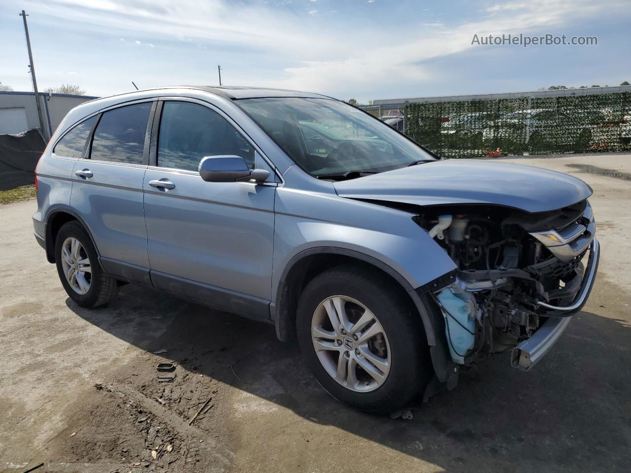 2010 Honda Cr-v Exl Серебряный vin: 5J6RE3H77AL029274