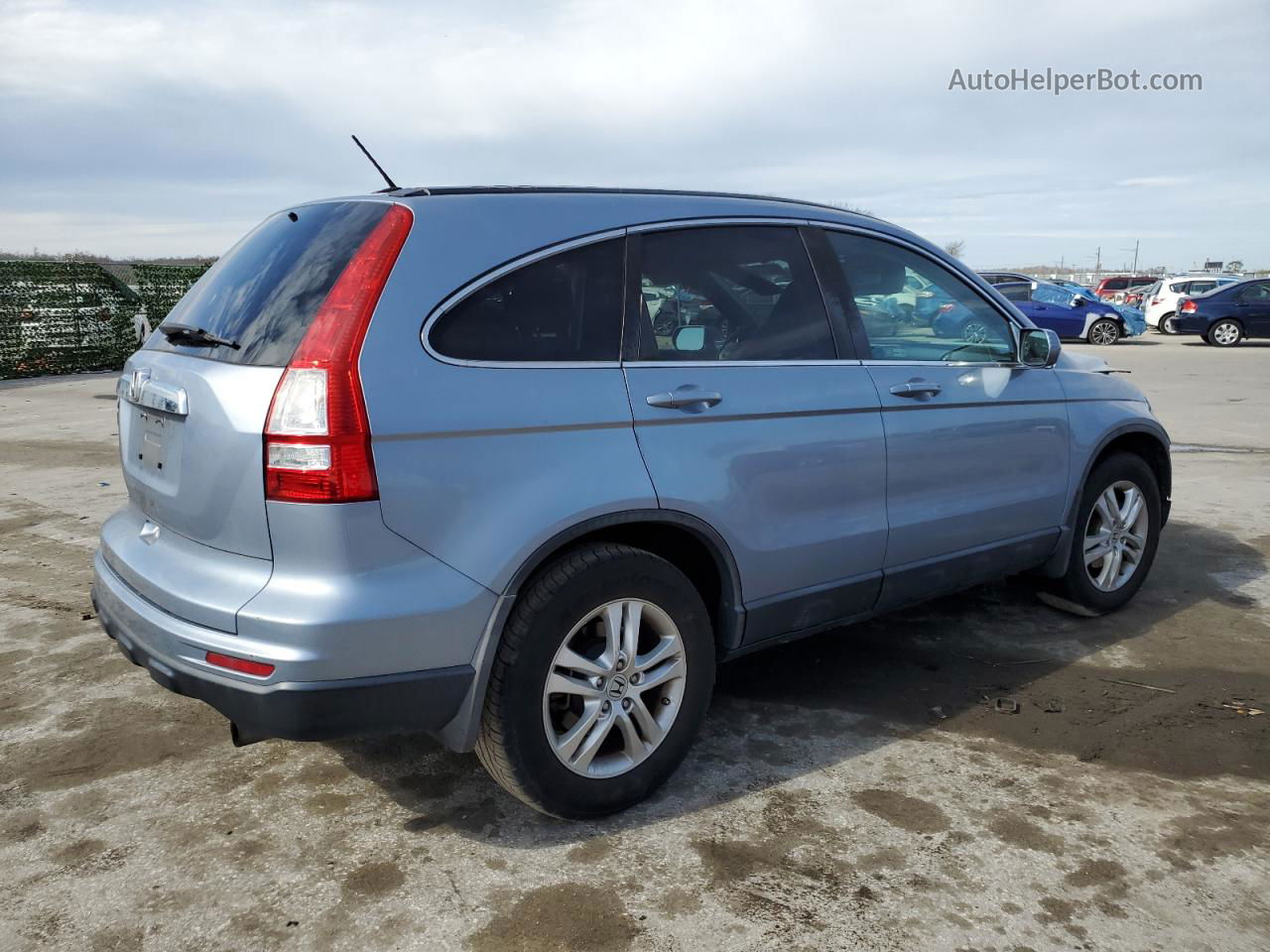 2010 Honda Cr-v Exl Серебряный vin: 5J6RE3H77AL029274