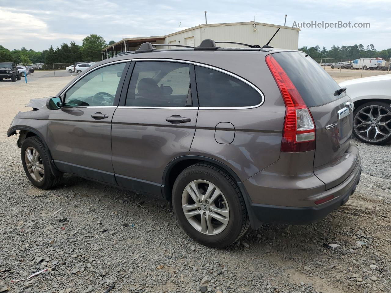 2010 Honda Cr-v Exl Brown vin: 5J6RE3H77AL036290