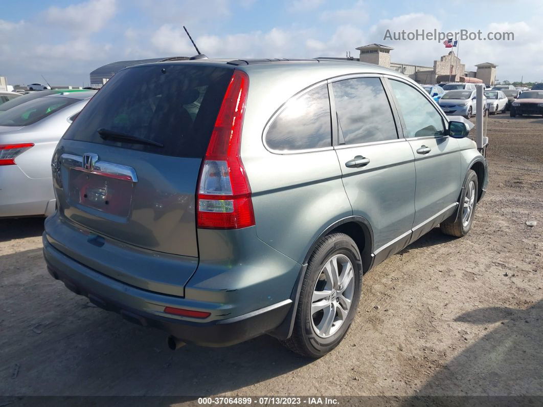 2010 Honda Cr-v Ex-l Light Blue vin: 5J6RE3H79AL016266