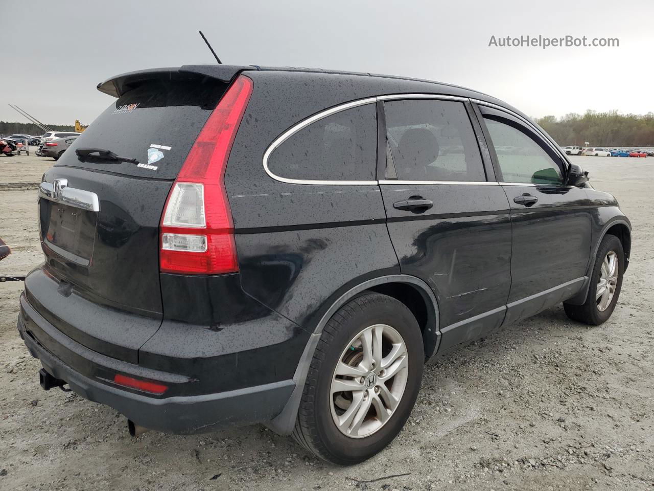 2010 Honda Cr-v Exl Черный vin: 5J6RE3H79AL035450