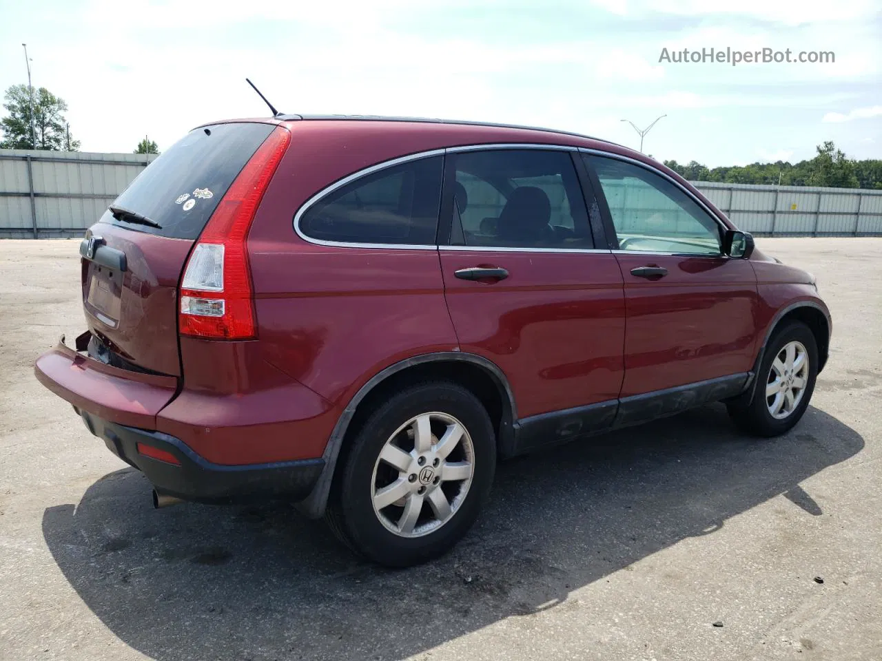 2009 Honda Cr-v Lx Бордовый vin: 5J6RE48309L048022