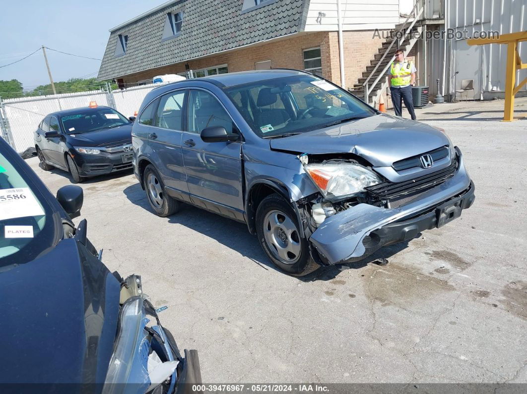 2009 Honda Cr-v Lx Silver vin: 5J6RE48319L010833