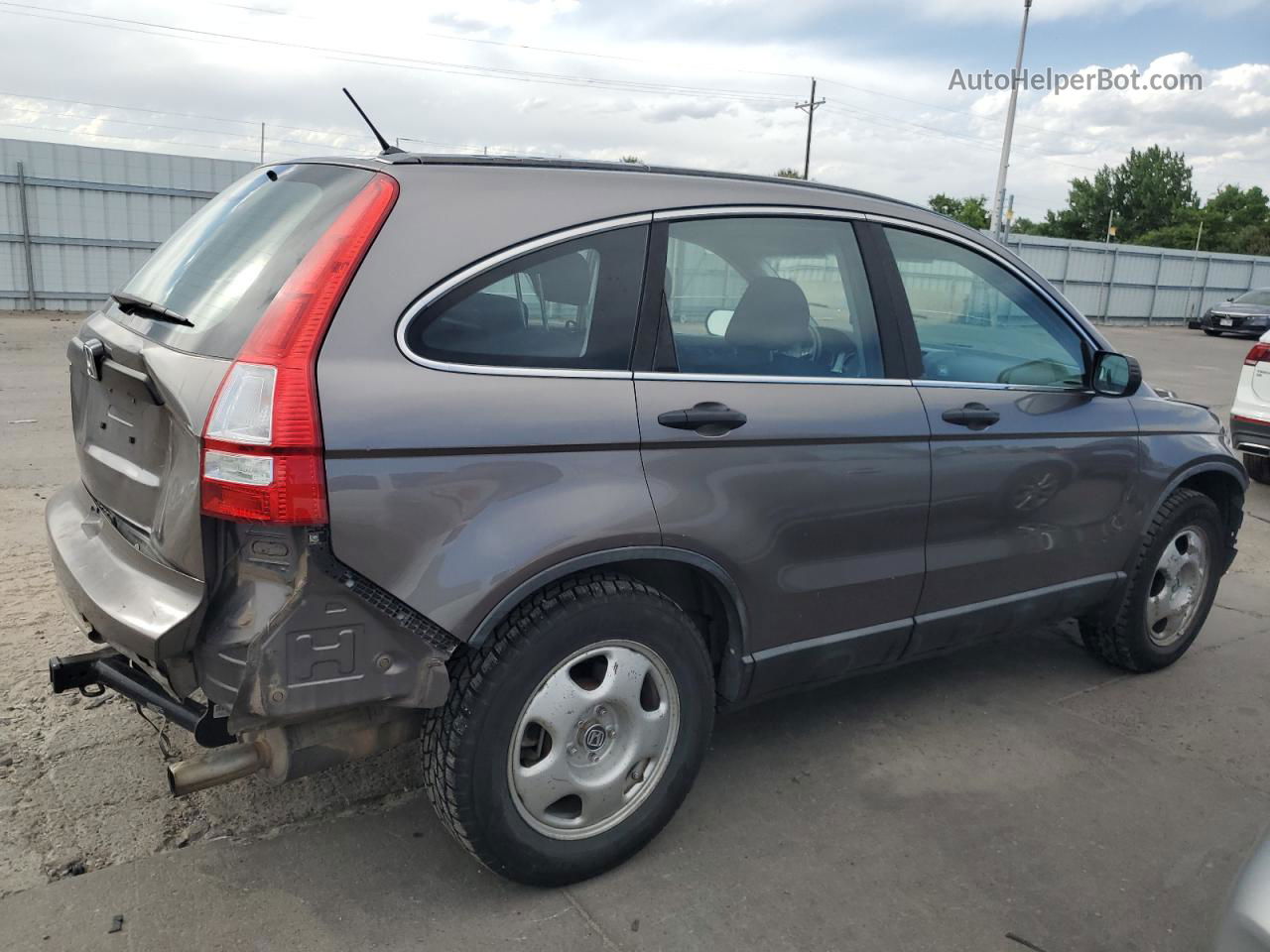 2009 Honda Cr-v Lx Коричневый vin: 5J6RE48319L038678