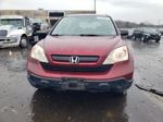 2009 Honda Cr-v Lx Red vin: 5J6RE48319L047171