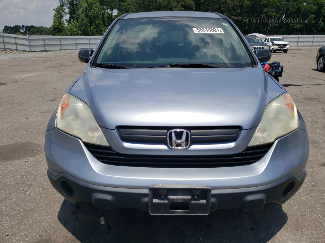 2009 Honda Cr-v Lx Blue vin: 5J6RE48319L066819