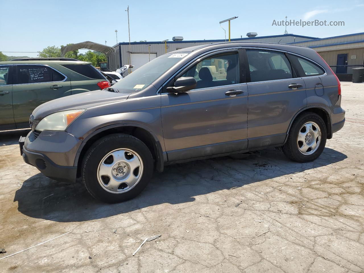 2009 Honda Cr-v Lx Gray vin: 5J6RE48329L025759