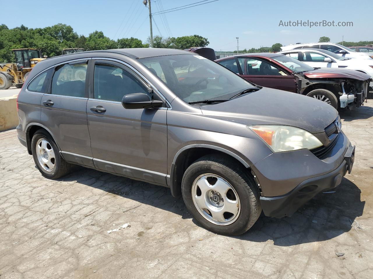 2009 Honda Cr-v Lx Gray vin: 5J6RE48329L025759