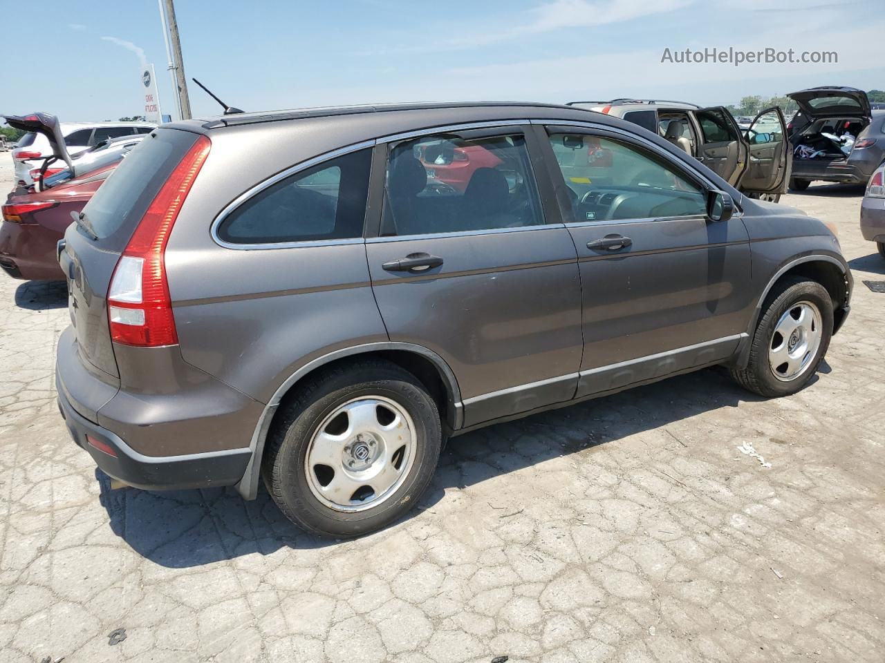 2009 Honda Cr-v Lx Gray vin: 5J6RE48329L025759