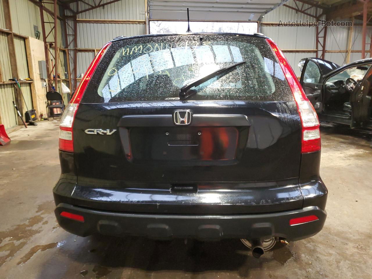 2009 Honda Cr-v Lx Black vin: 5J6RE48329L808130