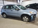 2009 Honda Cr-v Lx Blue vin: 5J6RE48339L065851