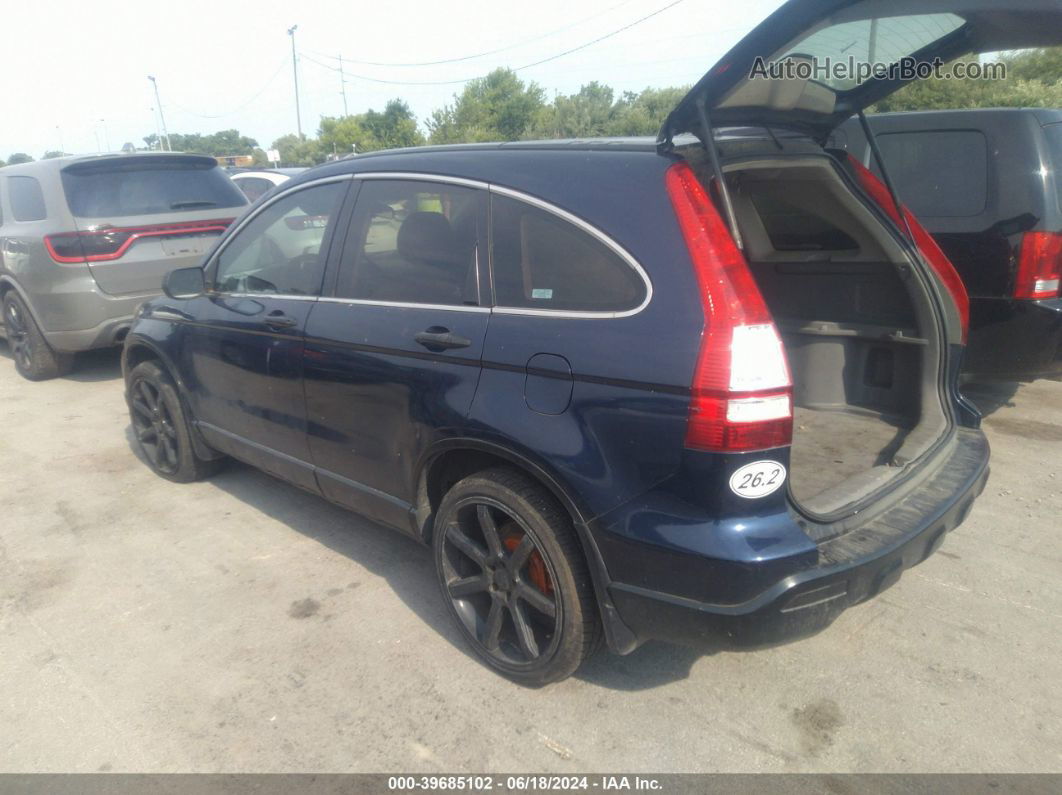 2009 Honda Cr-v Lx Blue vin: 5J6RE48349L004783