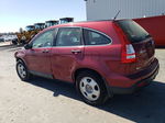 2009 Honda Cr-v Lx Бордовый vin: 5J6RE48349L024161