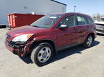 2009 Honda Cr-v Lx Бордовый vin: 5J6RE48349L024161