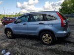 2009 Honda Cr-v Lx Blue vin: 5J6RE48349L058570