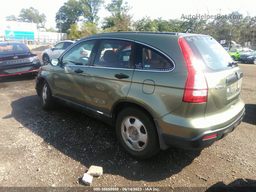 2009 Honda Cr-v Lx Green vin: 5J6RE48369L036697