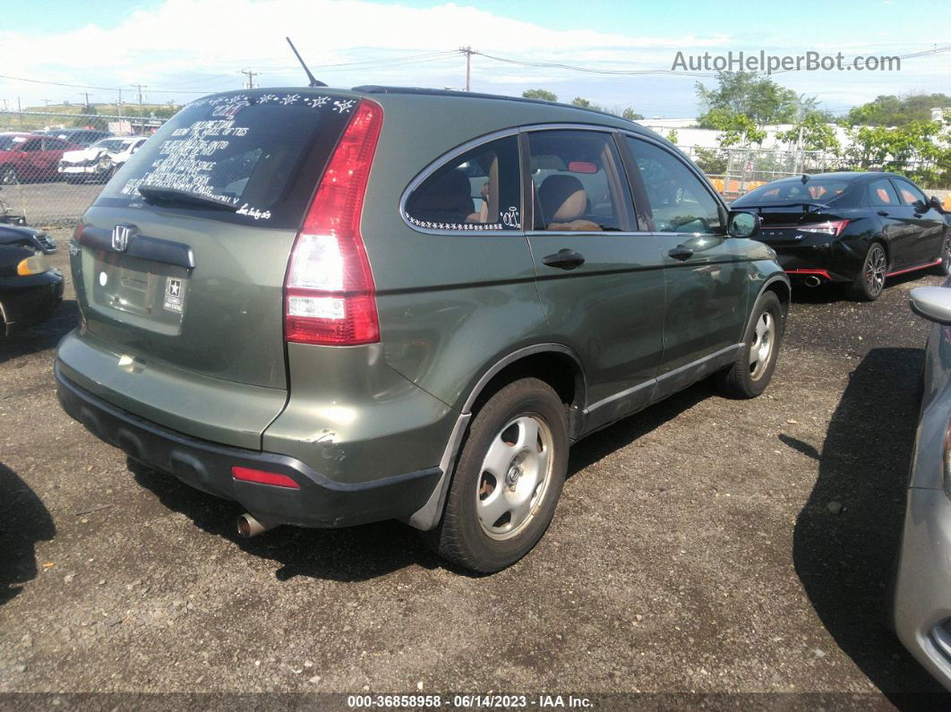 2009 Honda Cr-v Lx Green vin: 5J6RE48369L036697