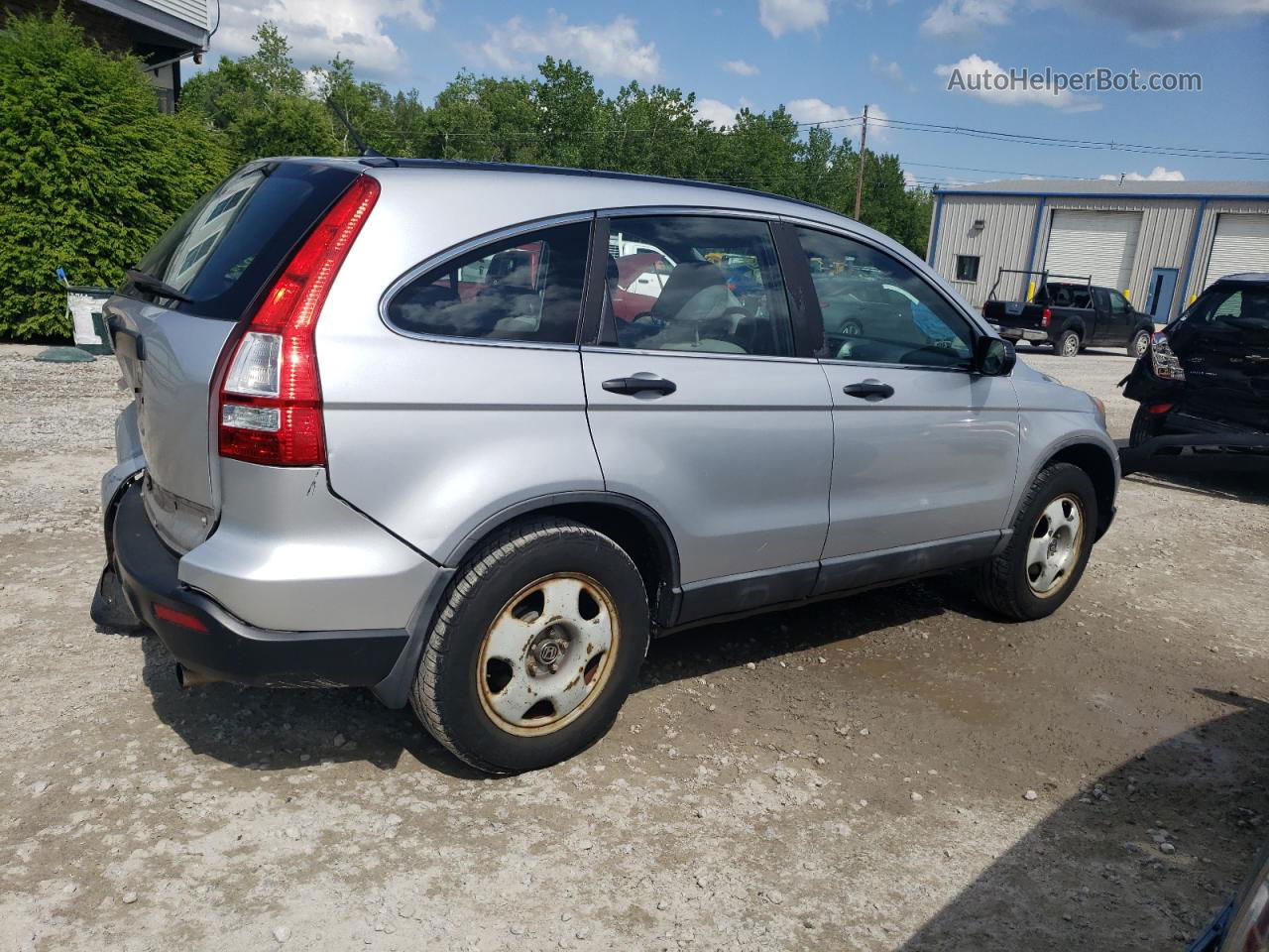 2009 Honda Cr-v Lx Silver vin: 5J6RE48369L048137