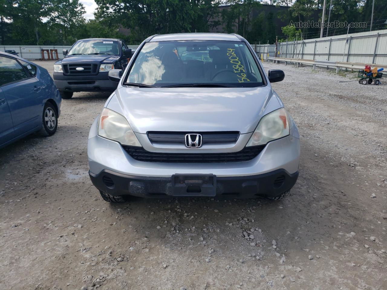 2009 Honda Cr-v Lx Silver vin: 5J6RE48369L048137