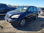 2009 Honda Cr-v Lx Dark Blue vin: 5J6RE48369L050745