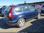 2009 Honda Cr-v Lx Dark Blue vin: 5J6RE48369L050745