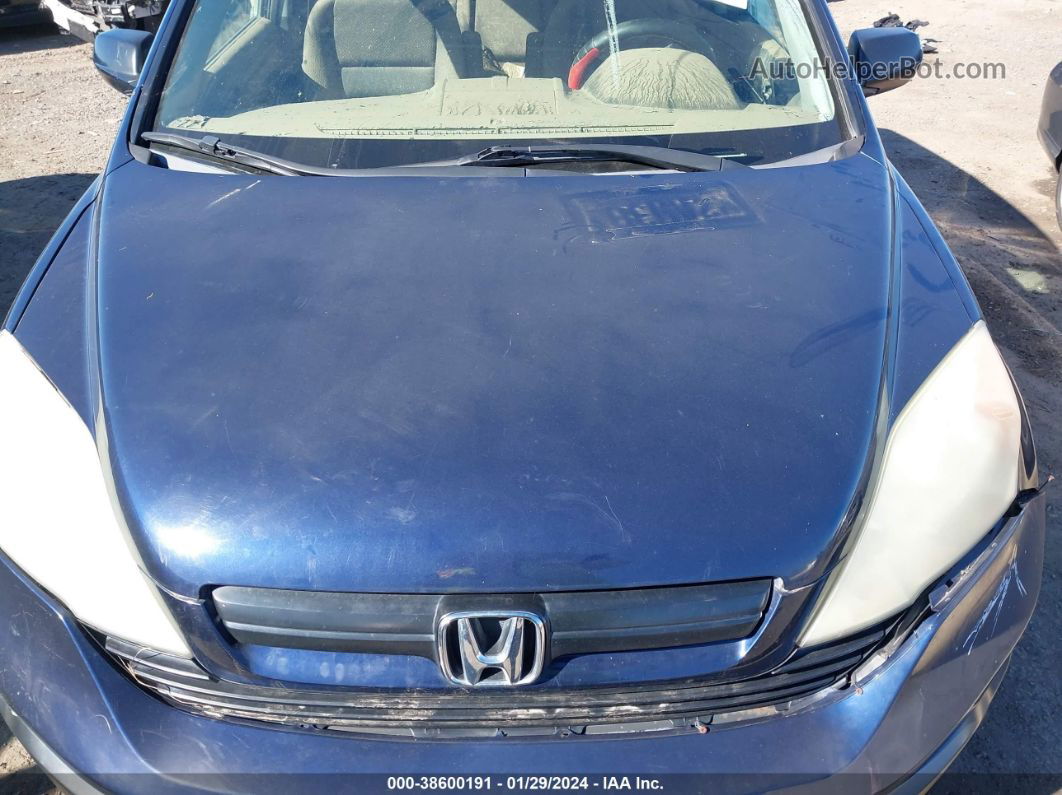 2009 Honda Cr-v Lx Dark Blue vin: 5J6RE48369L050745