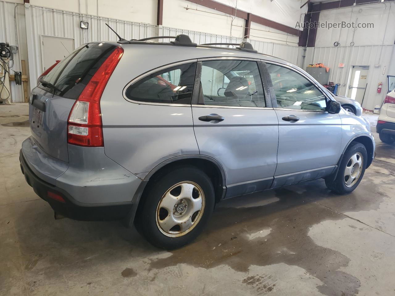 2009 Honda Cr-v Lx Blue vin: 5J6RE48389L020209