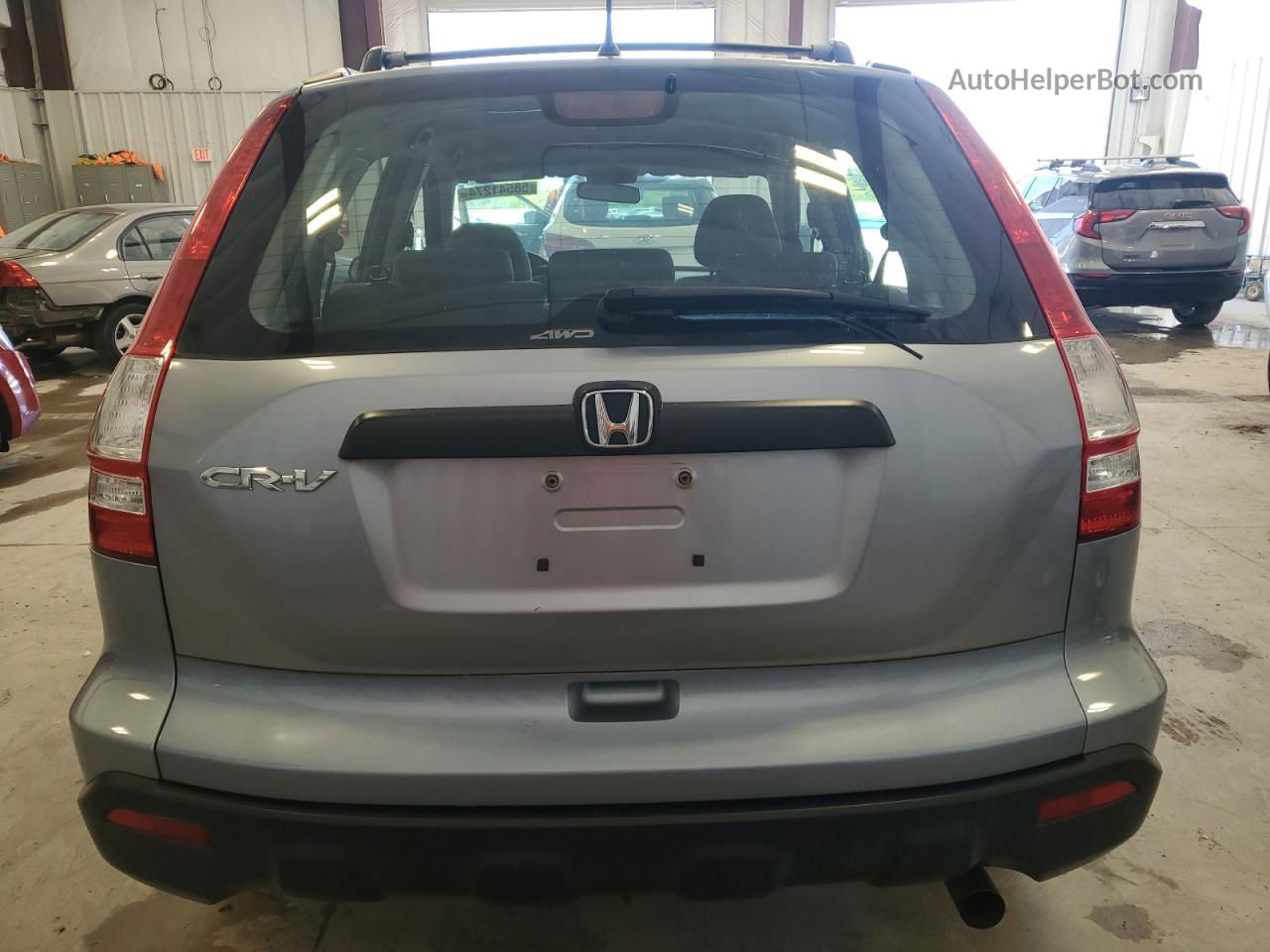 2009 Honda Cr-v Lx Blue vin: 5J6RE48389L020209