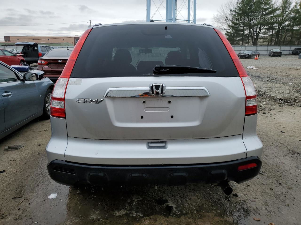 2009 Honda Cr-v Ex Silver vin: 5J6RE48509L006208