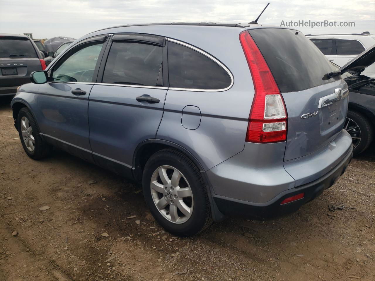 2009 Honda Cr-v Ex Blue vin: 5J6RE48509L022831