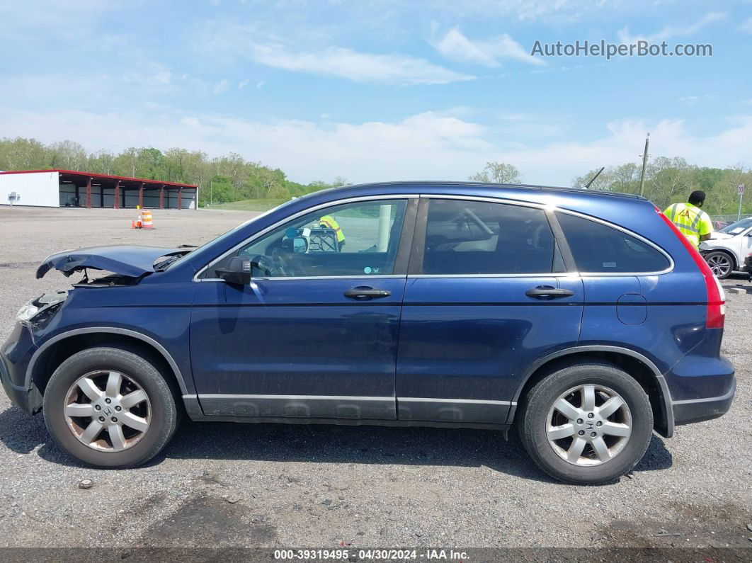 2009 Honda Cr-v Ex Синий vin: 5J6RE48519L033756