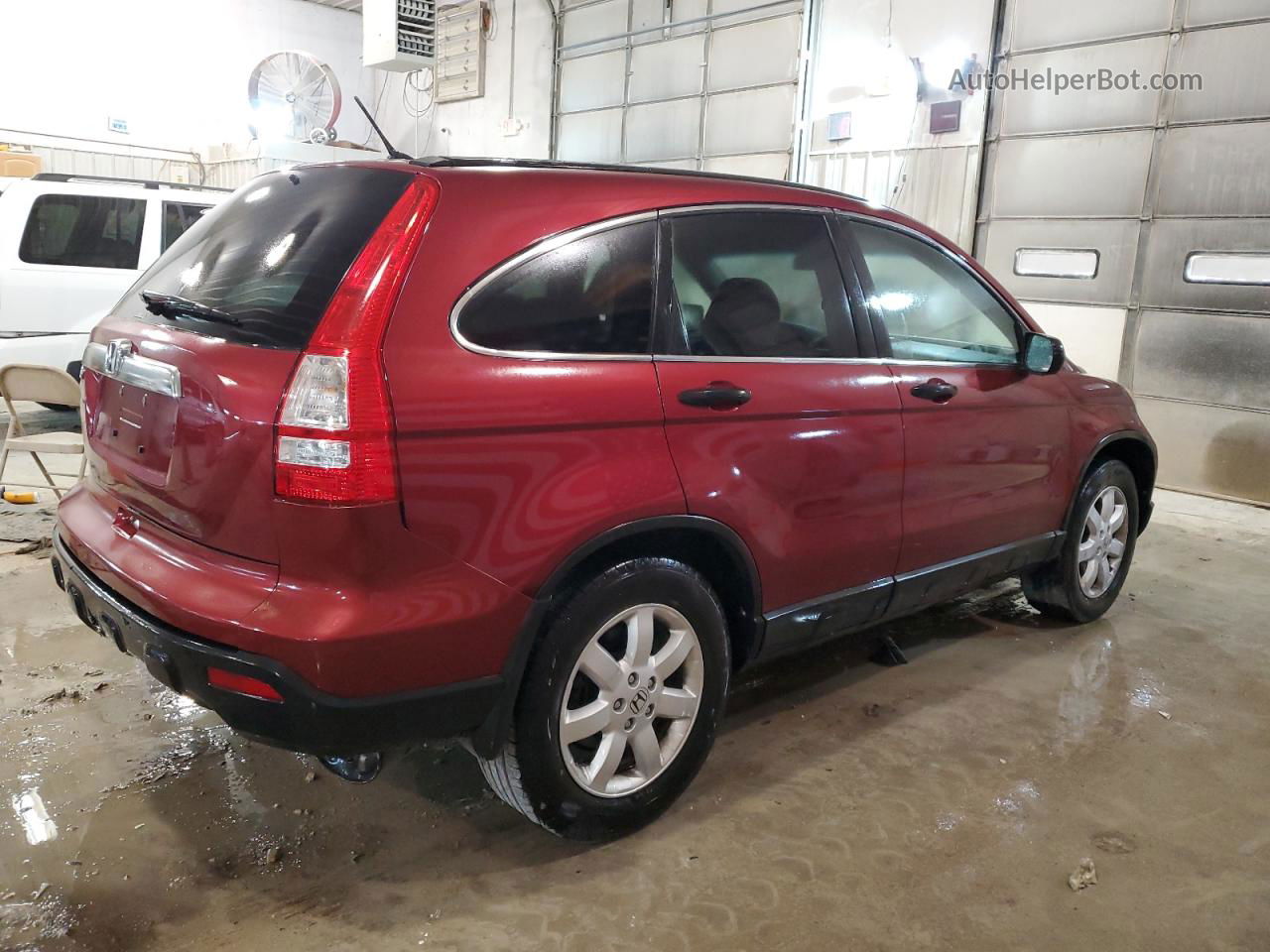 2009 Honda Cr-v Ex Бордовый vin: 5J6RE48519L067096