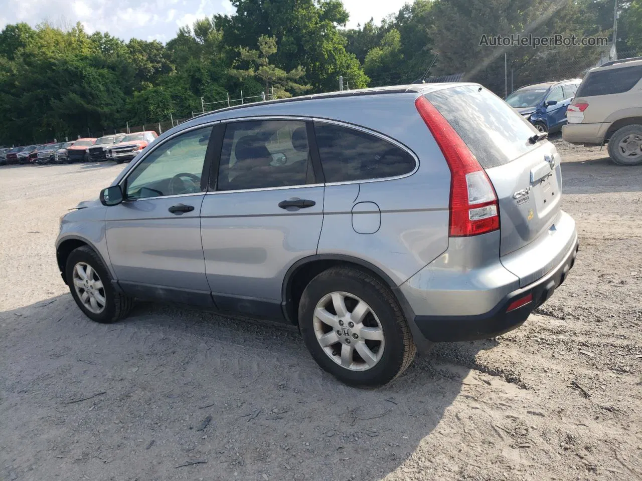 2009 Honda Cr-v Ex Синий vin: 5J6RE48529L010079