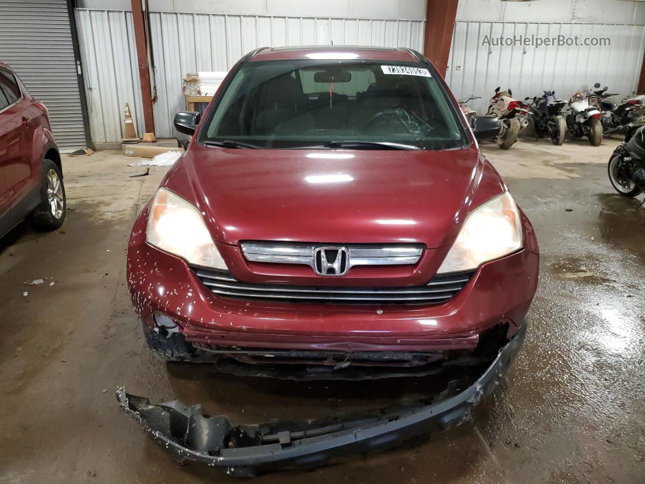 2009 Honda Cr-v Ex Red vin: 5J6RE48529L019087