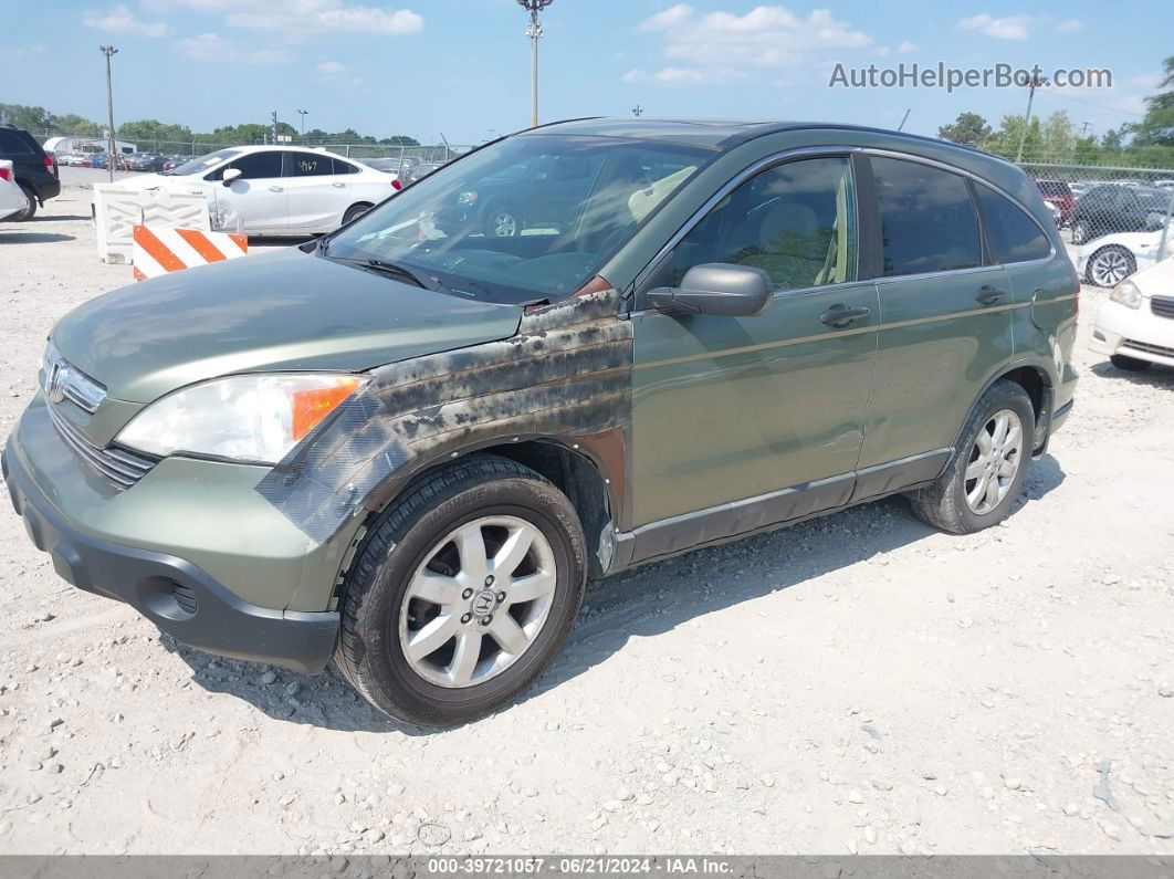 2009 Honda Cr-v Ex Green vin: 5J6RE48529L033099