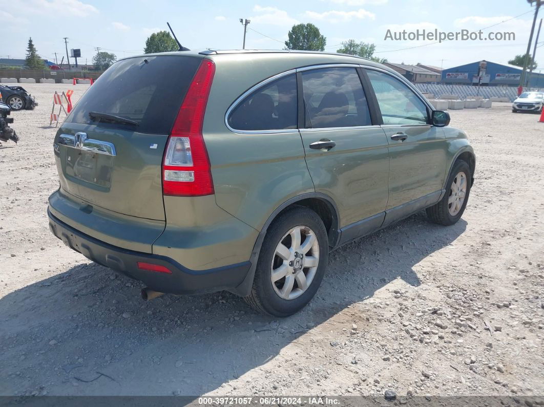 2009 Honda Cr-v Ex Green vin: 5J6RE48529L033099