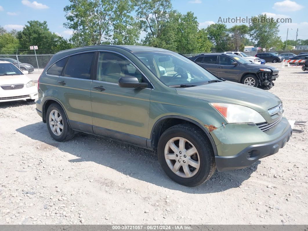 2009 Honda Cr-v Ex Green vin: 5J6RE48529L033099