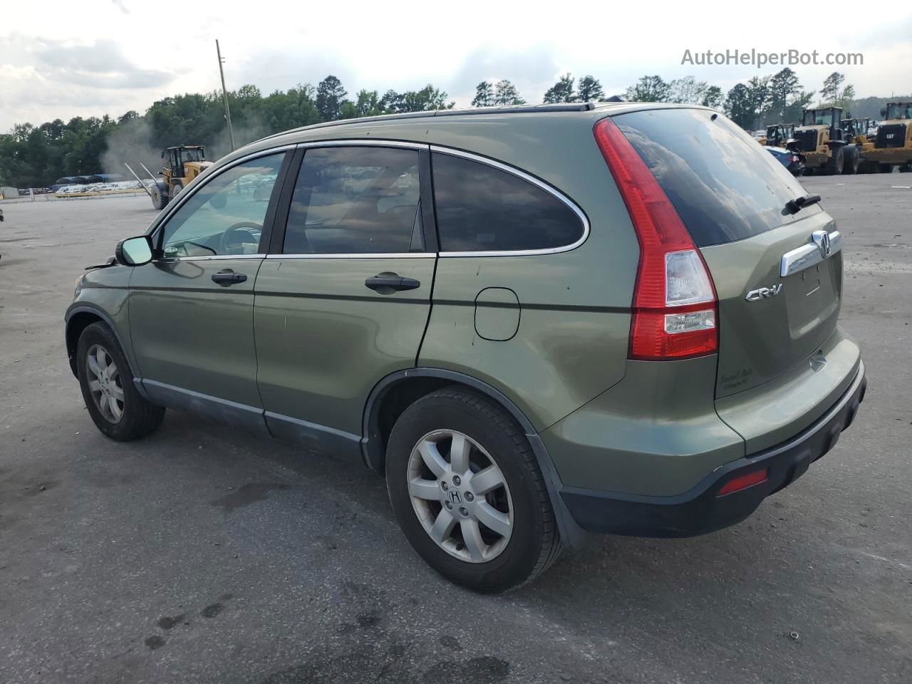 2009 Honda Cr-v Ex Green vin: 5J6RE48529L050033