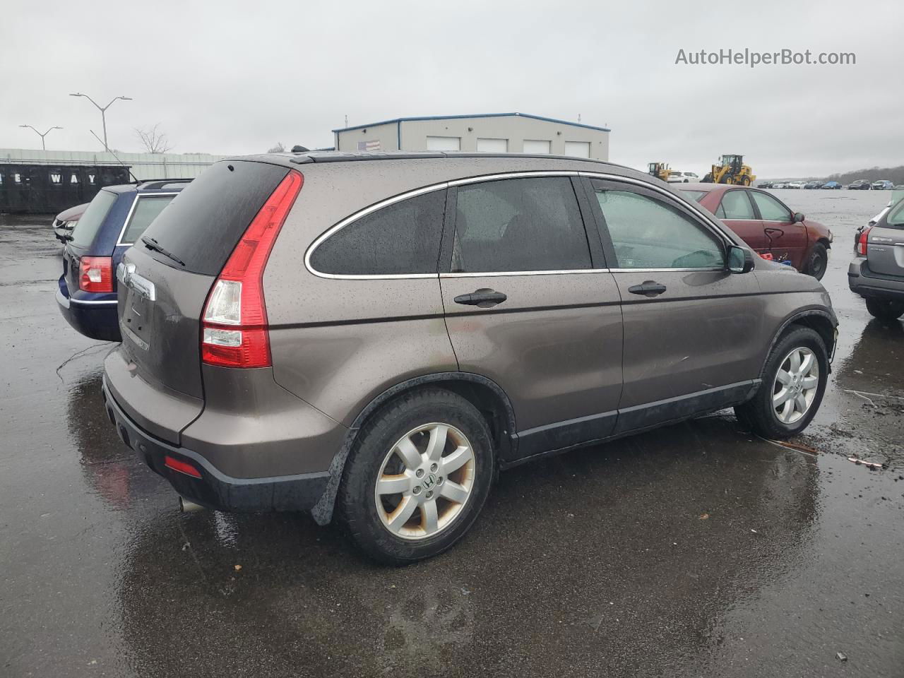 2009 Honda Cr-v Ex Brown vin: 5J6RE48539L017705