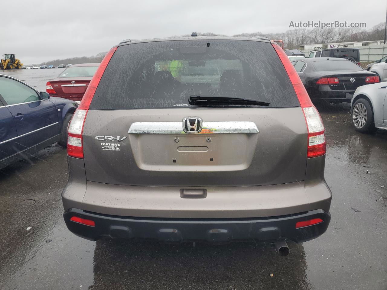 2009 Honda Cr-v Ex Brown vin: 5J6RE48539L017705