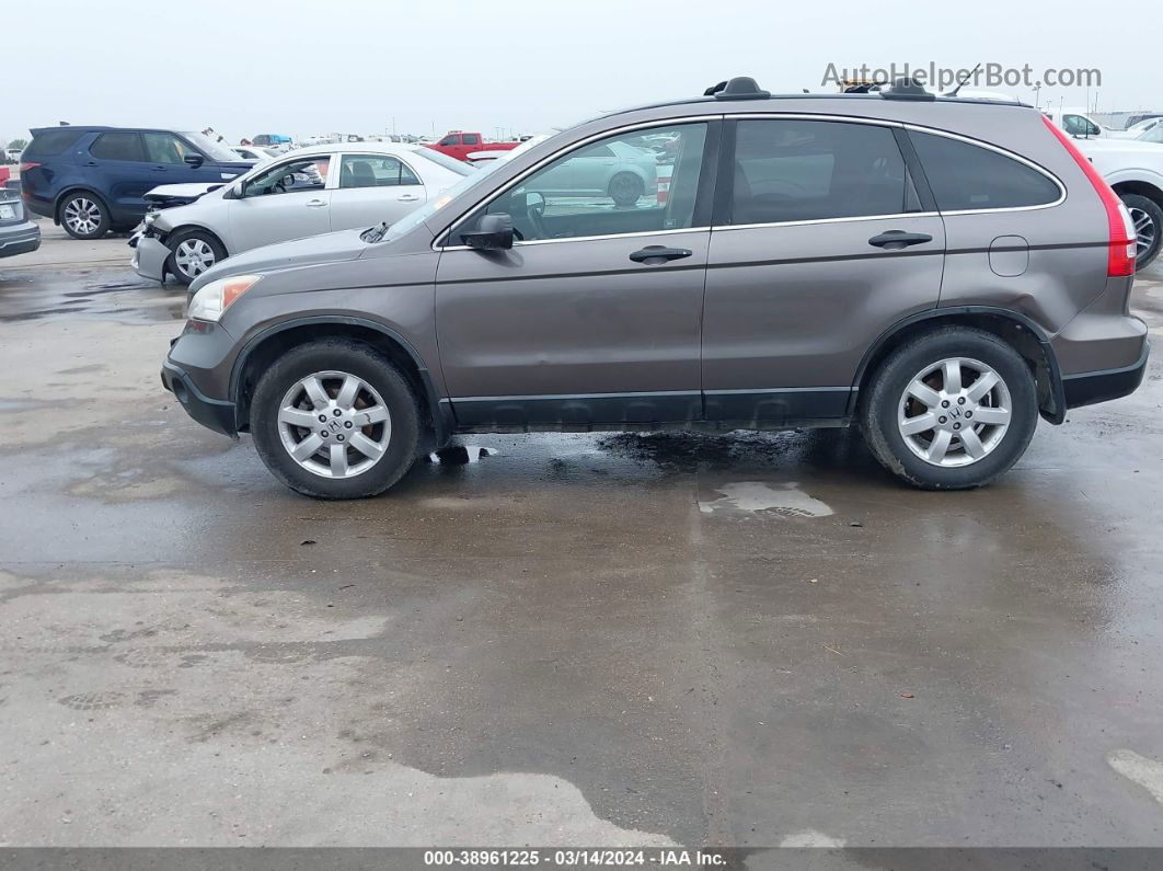 2009 Honda Cr-v Ex Brown vin: 5J6RE48539L022659