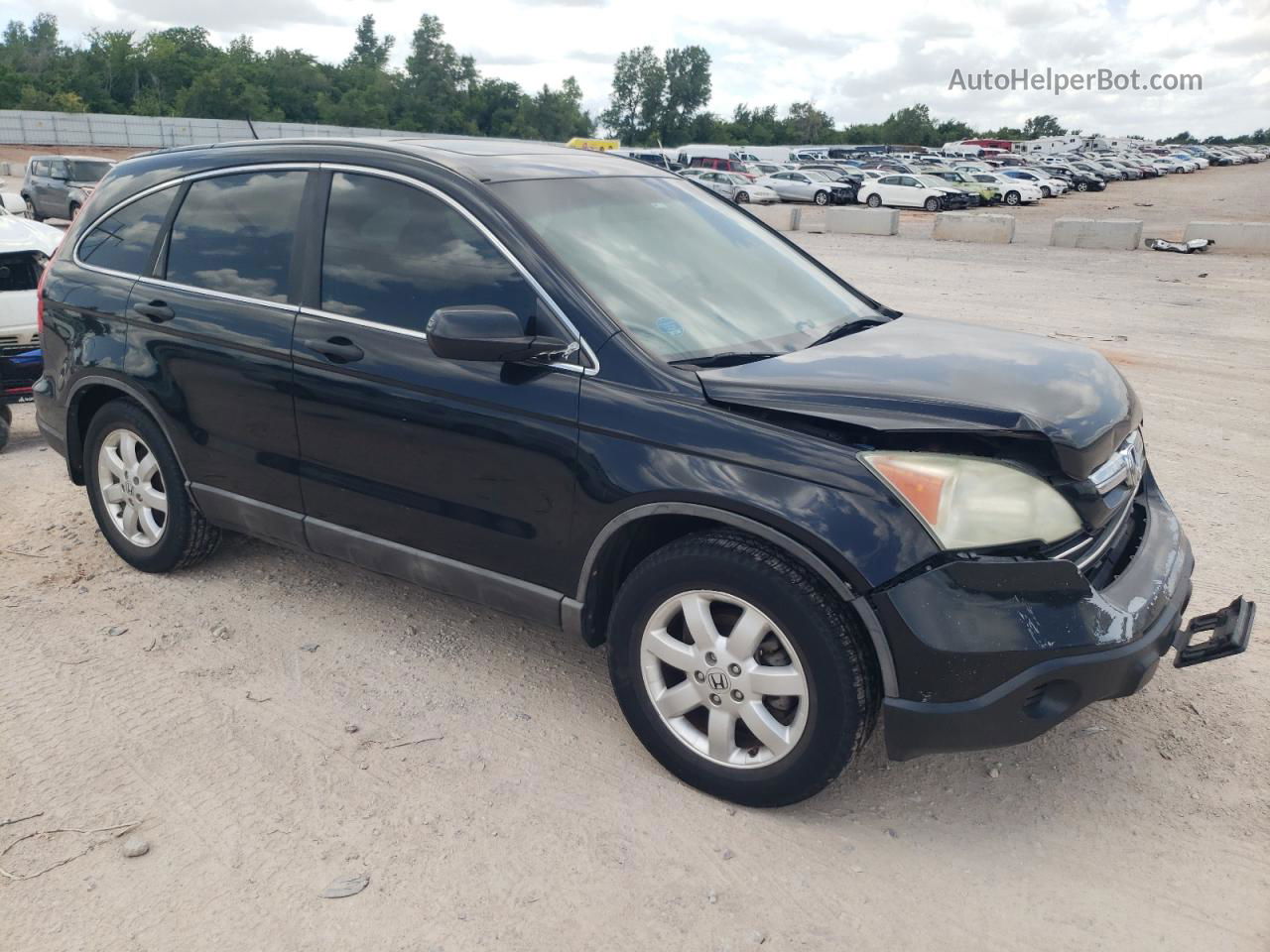 2009 Honda Cr-v Ex Black vin: 5J6RE48549L023996