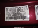 2009 Honda Cr-v Ex Burgundy vin: 5J6RE48549L031077