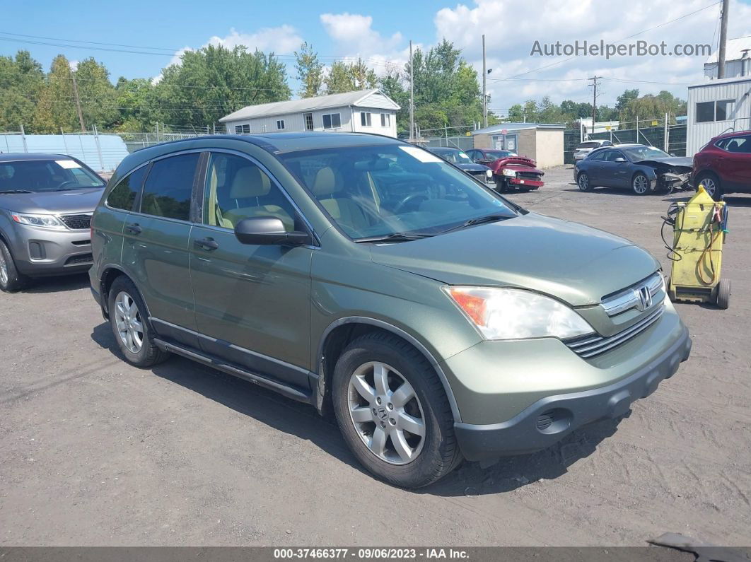 2009 Honda Cr-v Ex Зеленый vin: 5J6RE48549L037879