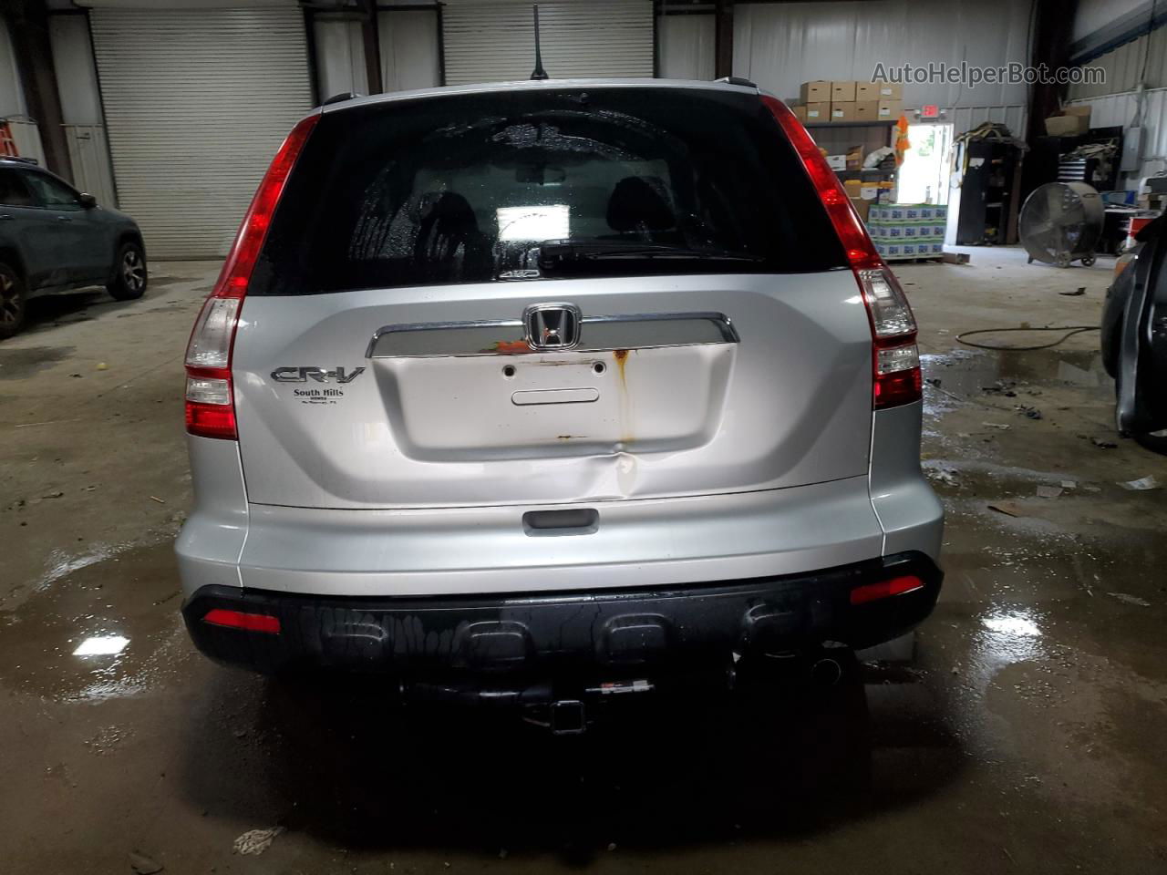 2009 Honda Cr-v Ex Silver vin: 5J6RE48569L028276