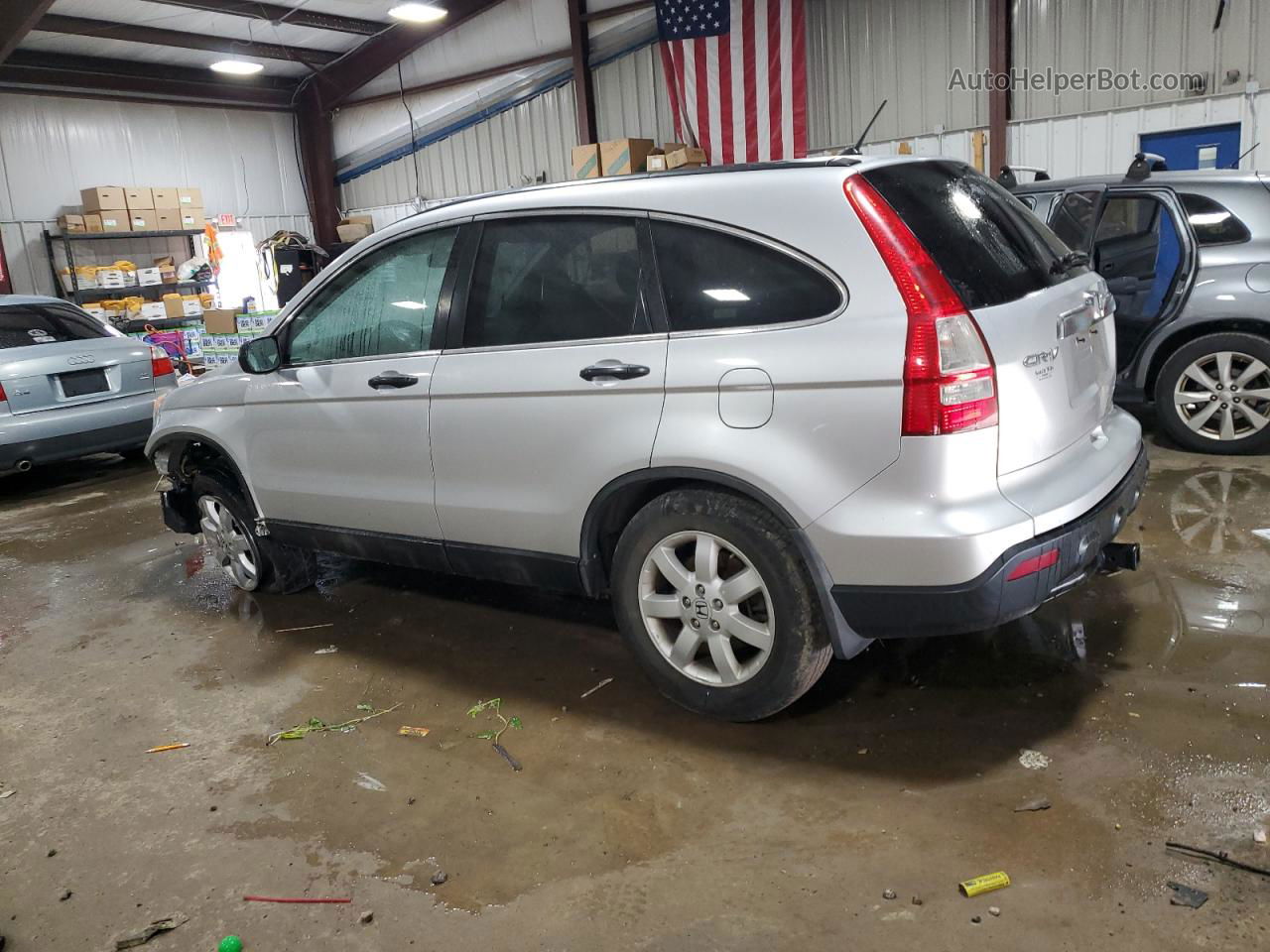 2009 Honda Cr-v Ex Silver vin: 5J6RE48569L028276