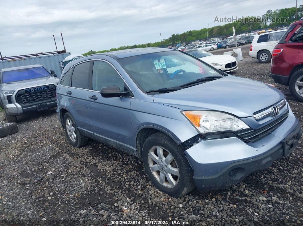 2009 Honda Cr-v Ex Blue vin: 5J6RE48569L060595