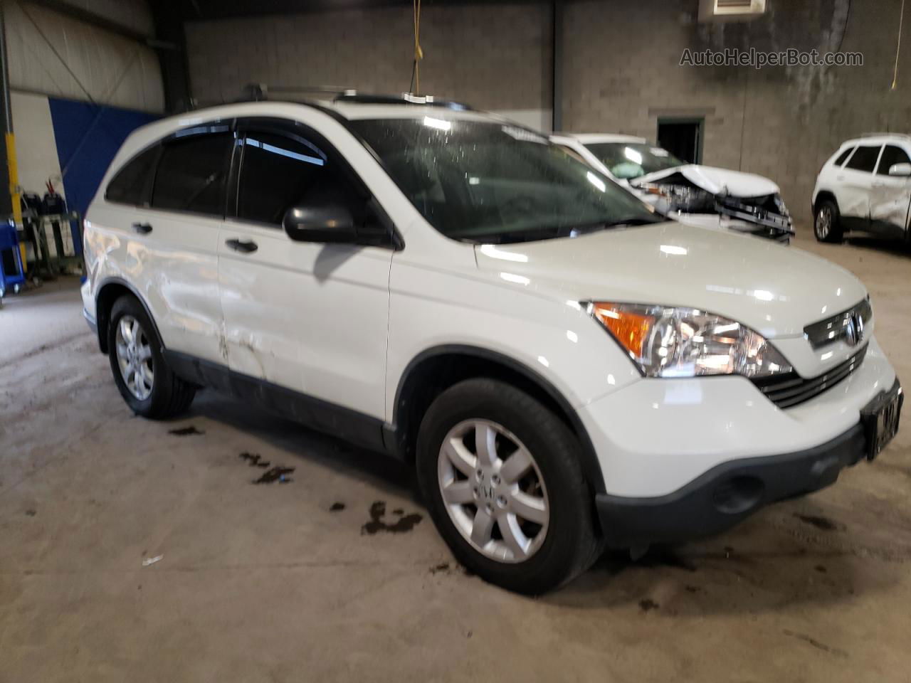 2009 Honda Cr-v Ex White vin: 5J6RE48579L019621